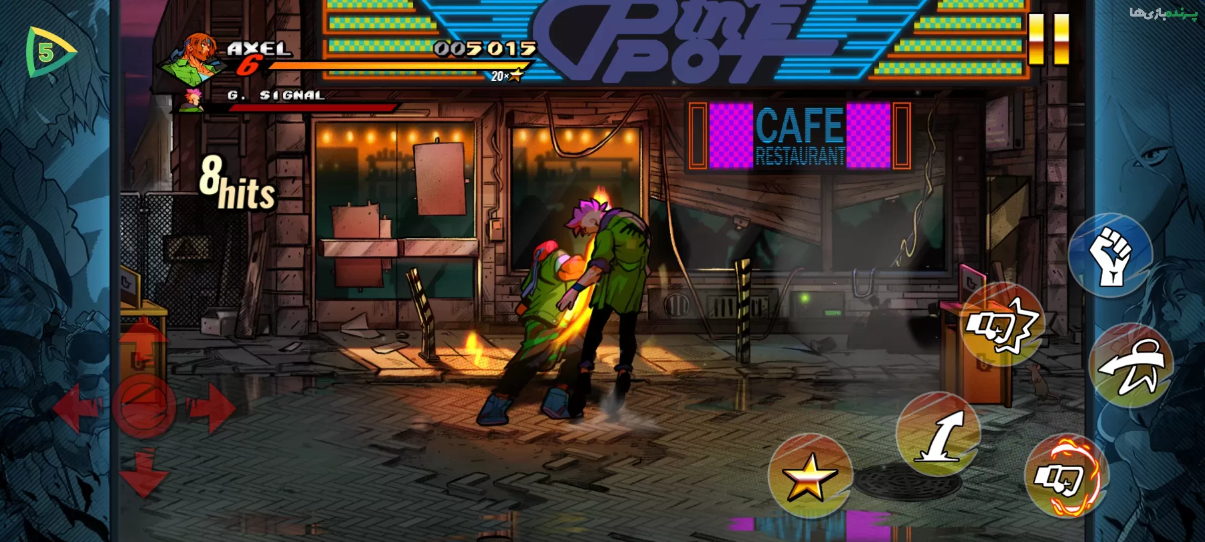 Streets of Rage 4 1.4 – نسخه‌ی کامل بازی مبارزه‌ای شورش در شهر 4 + مود